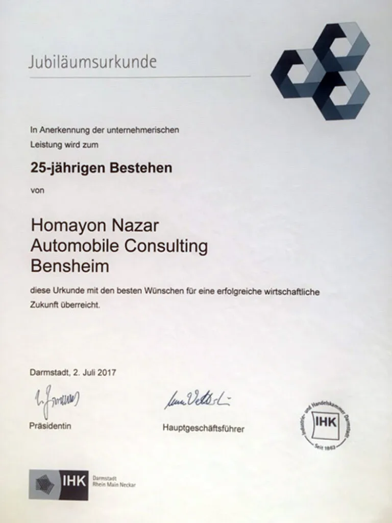Zertifikat